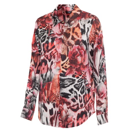 GUESS BY MARCIANO 3BGH65 - LEOPARD ROSE PRINT - CHEMISES - Image 2