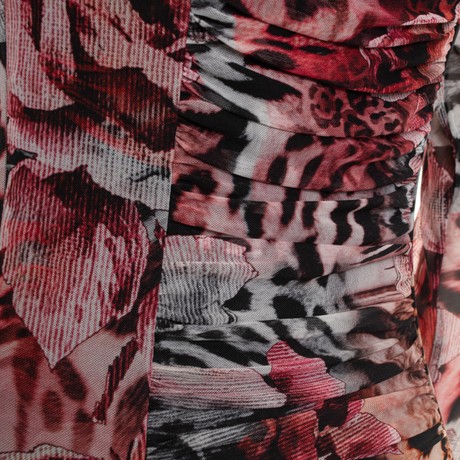 GUESS BY MARCIANO 3BGK0E - LEOPARD ROSE PRINT - DRESSES - Image 3