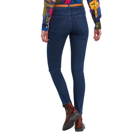 Джинсы Gant dark blue broken in &mdash; фотографии 2
