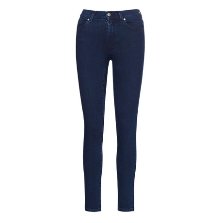 Джинсы Gant dark blue broken in &mdash; фотографии 3