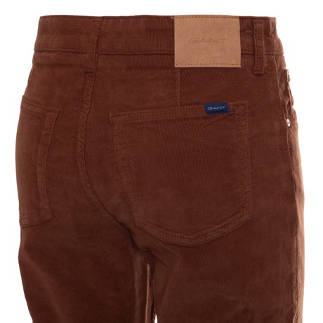 Pantaloni Gant chocolate brown &mdash; foto 3