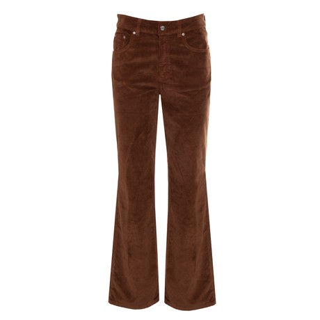 Pantaloni Gant cacao brown &mdash; poze 1