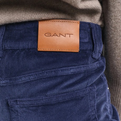 Pantaloni Gant classic blue &mdash; poze 3