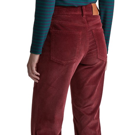 Pantaloni Gant plumped red &mdash; poze 2