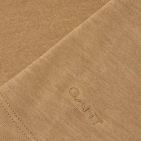 T-shirt Gant warm khaki &mdash; foto 3