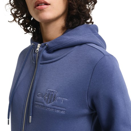 Толстовки Gant dusty navy &mdash; фотографии 3