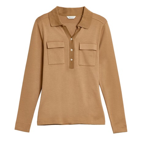 GANT 4200720 - WARM KHAKI - POLO - Image 3