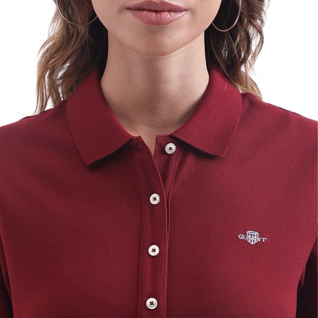 GANT 4202231 - PLUMPED RED - POLO - Image 3