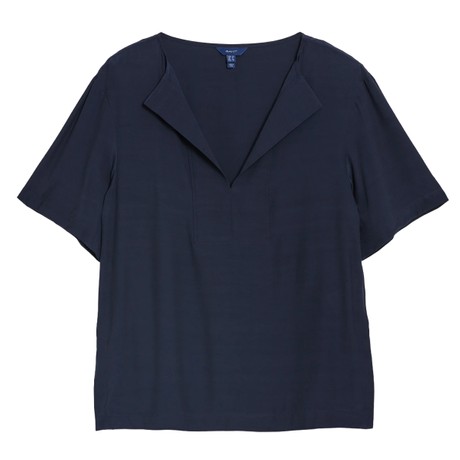Koszule Gant evening blue &mdash; zdjęcia 3