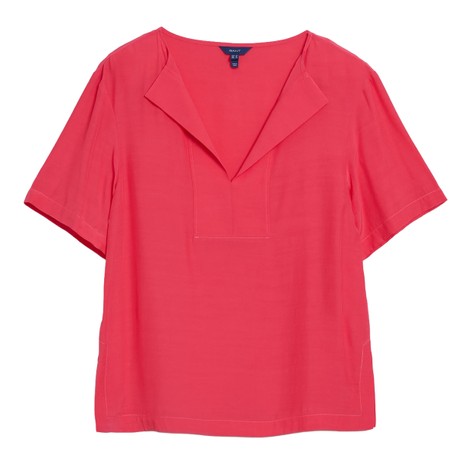 Koszule Gant magenta pink &mdash; zdjęcia 3