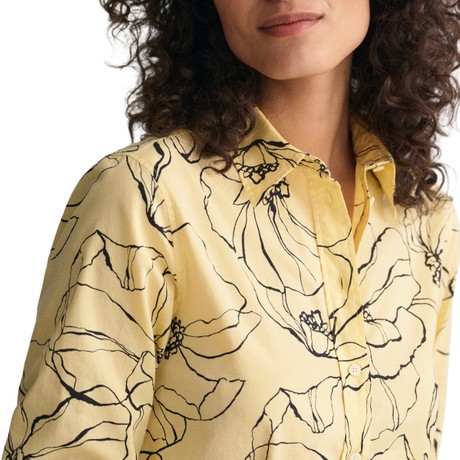 GANT 4300228 - DUSTY LIGHT YELLOW - MARŠKINĖLIAI - Image 3