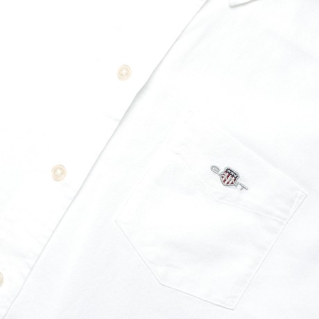 Marškinėliai Gant white &mdash; fot 3