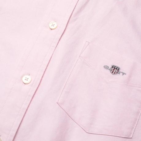 Marškinėliai Gant light pink &mdash; fot 3