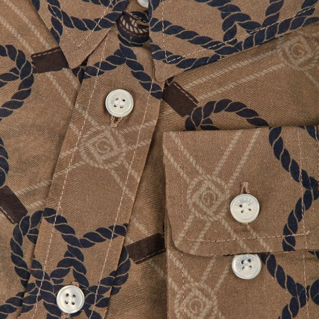 GANT 4320183 - WARM KHAKI - MARŠKINĖLIAI - Image 3