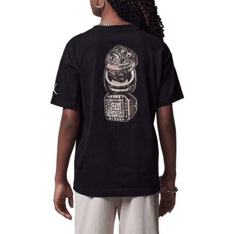 JORDAN 45D642 - BLACK - T SHIRT - Image 2