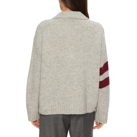 Top Gant light grey melange &mdash; poze 2
