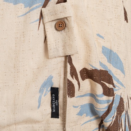 GUESS BY MARCIANO 4GHH70 - BROWN BLUE ABSTRACT - SHIRTS - Image 3