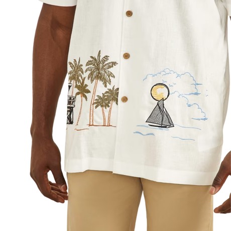 GUESS BY MARCIANO 4GHH71 - SALT WHITE - SHIRTS - Image 3