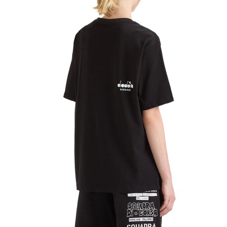 DIADORA 502180988 - BLACK/SUPERWHITE - MARŠKINĖLIAI - Image 3