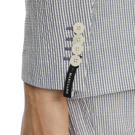 Blazers Marciano white/blue stripes &mdash; pictures 3