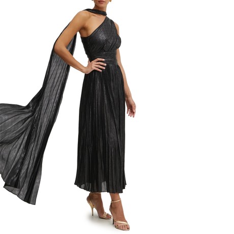 Dresses Marciano shiny black foil &mdash; pictures 2