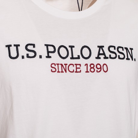 U.S. POLO ASSN 65041 - BIANCO - MARŠKINĖLIAI - Image 2