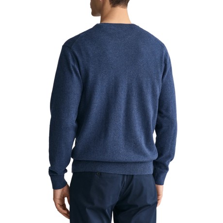 GANT 8030561 - DARK JEANSBLUE MELANGE - MAGLIE - Image 2