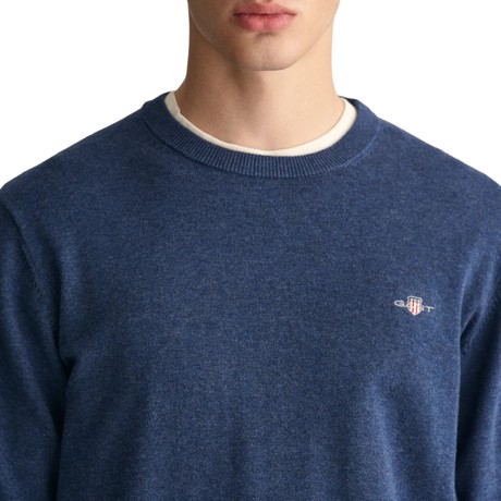 GANT 8030561 - DARK JEANSBLUE MELANGE - MAGLIE - Image 3