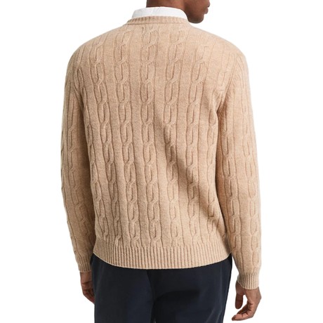 Jerseys Gant khaki mel &mdash; fot 2