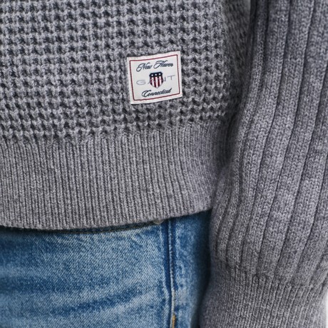 Topwear Gant grey melange &mdash; pictures 3
