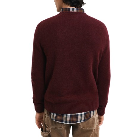 Jerseys Gant burgundy mel &mdash; foto 2