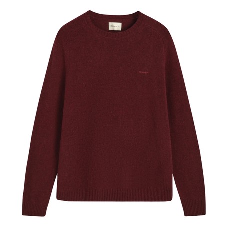 Jerseys Gant burgundy mel &mdash; foto 3