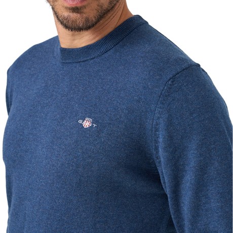Jerseys Gant dark jeans blue melange &mdash; fot 3