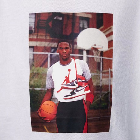 JORDAN 85D626 - WHITE - T SHIRT - Image 3