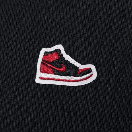 JORDAN 95C899 - BLACK WHITE - T-SHIRT - Image 2