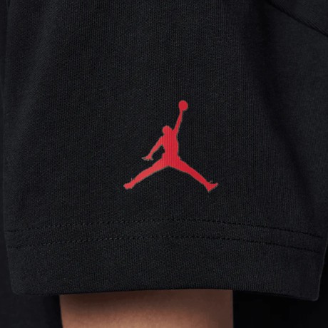 JORDAN 95C899 - BLACK WHITE - T-SHIRT - Image 3