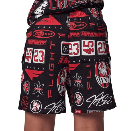 JORDAN 95D743 - BLACK - BERMUDE ȘI SHORTS - Image 2