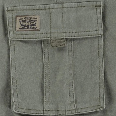 LEVI'S  9EM381 - DEEP LICHEN GREEN - BERMUDA AND SHORTS - Image 3