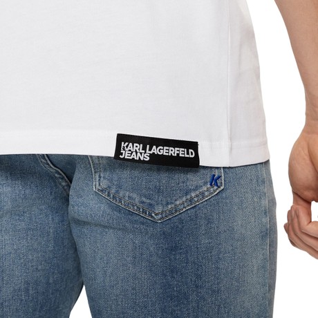 KARL LAGERFELD JEANS A1M17003 - White - T SHIRT - Image 3