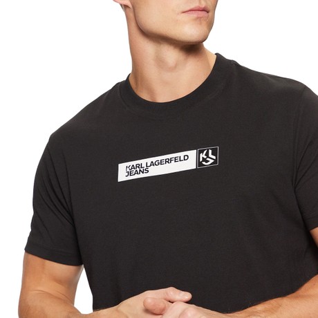 KARL LAGERFELD JEANS A1M17112 - Black - T SHIRT - Image 3