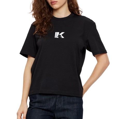KARL LAGERFELD JEANS A1W17031 - Black - T SHIRT