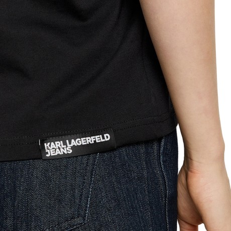 KARL LAGERFELD JEANS A1W17031 - Black - T SHIRT - Image 3