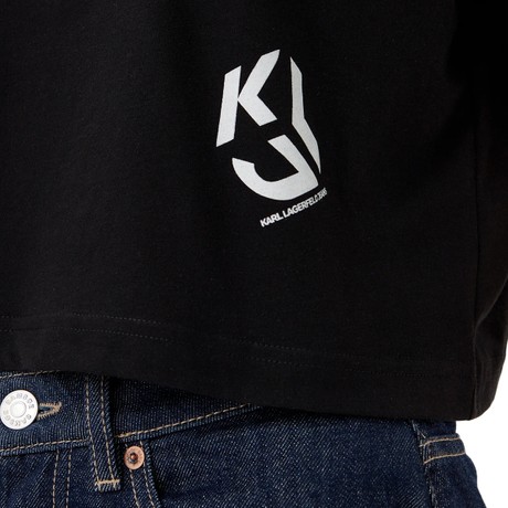 KARL LAGERFELD JEANS A2W17076 - Black - T SHIRT - Image 3