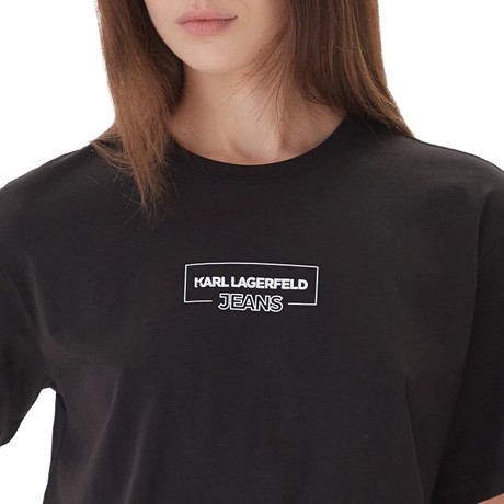 KARL LAGERFELD JEANS A4W17003 - Black - T SHIRT - Image 3