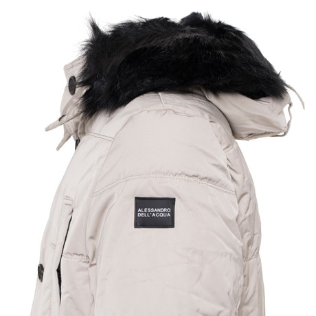 ALESSANDRO DELL'ACQUA ADPI8667 - BEIGE - COATS & JACKETS - Image 3