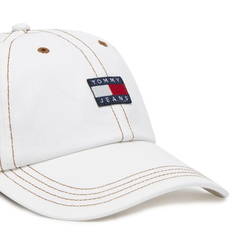 TOMMY JEANS AW0AW17572 - DENIM WHITE - KEPURĖS - Image 3