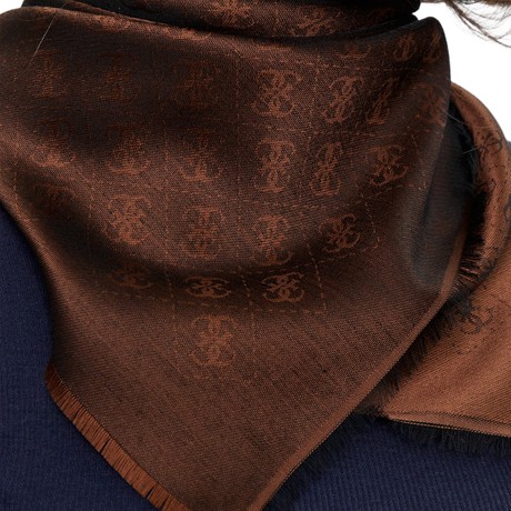 GUESS AW5191 - BROWN LOGO                     - FOULARD - Image 2