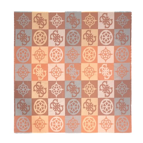 GUESS AW5248 - BEIGE MULTI                    - SCARVES