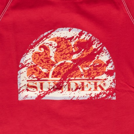 SUNDEK B092TEJ0600 - RED - T SHIRT - Image 3