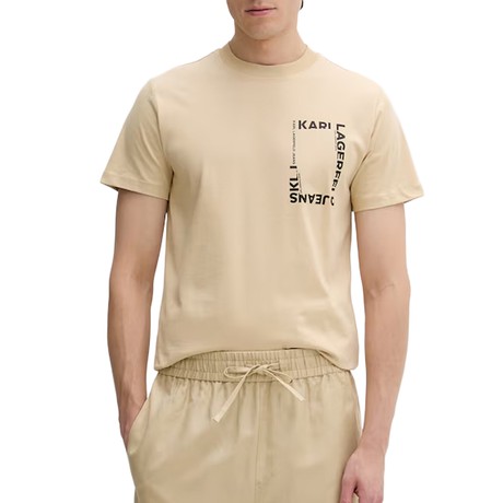 KARL LAGERFELD JEANS B2M17046 - Pale Khaki - T SHIRT